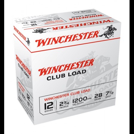 Winchester Club Load .12g 7.5 Shot 